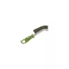 Extol Craft 960018 drótkefe hajlított, műanyag nyél, rozsdamentes acél, 24cm, 30mm szálhossz