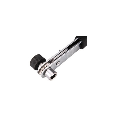 Extol Craft 53090 racsnis bit és dugókulcs, 23db-os, crv., irányváltós, mágneses, műanyag dobozban