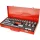 Extol Premium 8818365 dugókulcs készlet, 10-32mm, cv., racsnis 45fog, 1/2", 24db, fém doboz