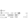 Extol Premium 8818365 dugókulcs készlet, 10-32mm, cv., racsnis 45fog, 1/2", 24db, fém doboz