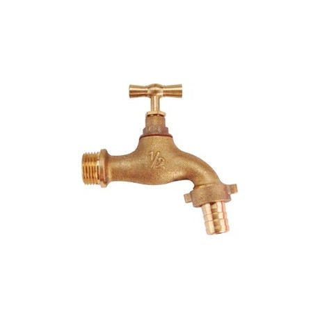 Extol Premium 8876060 kerti kifolyócsap, réz, tömlővéges, 1/2"