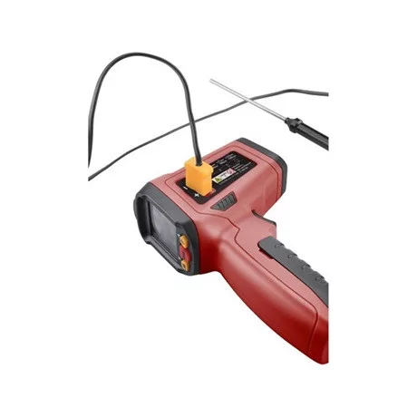 Fortum 4780401 infravörös, digitális hőmérő, -40°c~ +800°c, lcd kijelző, nem lázmérő