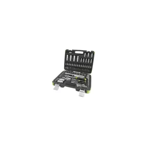 Extol Craft 918094 dugókulcs készlet, racsnis, 1/4" 1/2", 94db