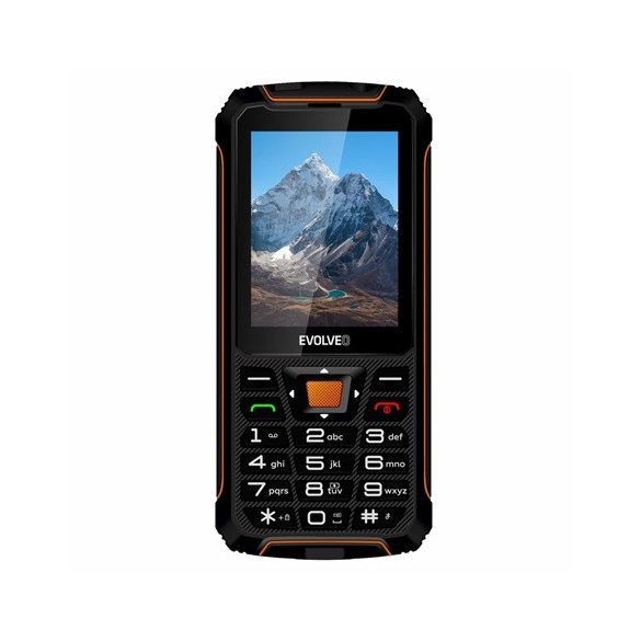 Evolveo STRONGPHONE Z6 BLACK/ORANGE mobiltelefon