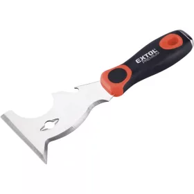   Extol Premium 8843077 spakli, multifunkciós, üthető, 7,5 cm, inox, két komponenses műanyag nyél (tisztító)