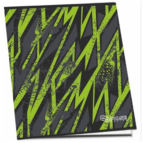 Pulse 220245 füzet, tűzött, A5 vonalas, 52 lap