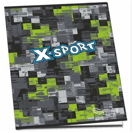 Pulse 220245 füzet, tűzött, A5 vonalas, 52 lap