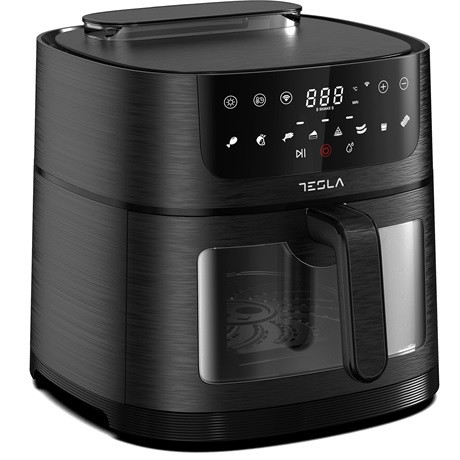 Tesla AF810BGW forrólevegős sütő 8 l, wifis