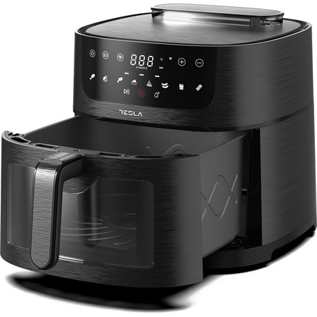 Tesla AF810BGW forrólevegős sütő 8 l, wifis