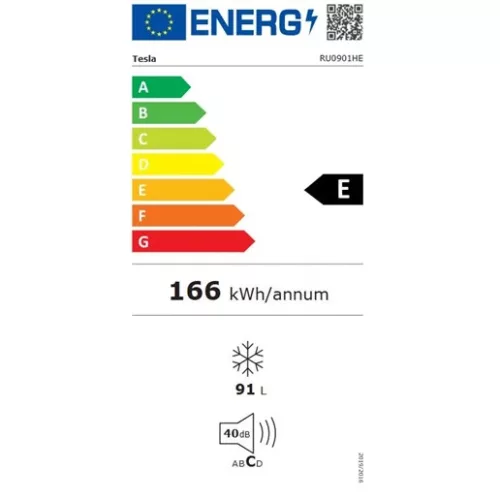 Tesla RU0901HE fagyasztószekrény 91 l