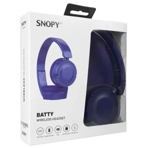 Snopy 36838 fejhallgató vezeték nélküli