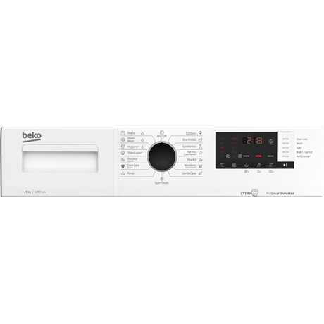 Beko WUE7612XBWS mosógép elöltöltős