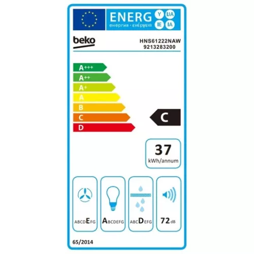 Beko HNS61222NAW páraelszívó