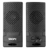 Snopy Hangszóró 2.0 - SN-510  (2W RMS; hangerőszabályzó; 3,5mm jack; USB)