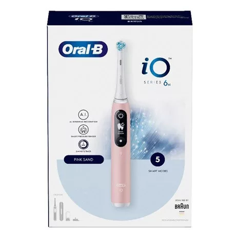 Oral-b IO6 PINK elektromos fogkefe