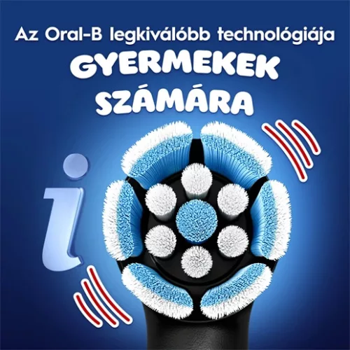 Oral-b IO KIDS SPIDERMAN 10PO010477 gyerek fogkefe + útitok