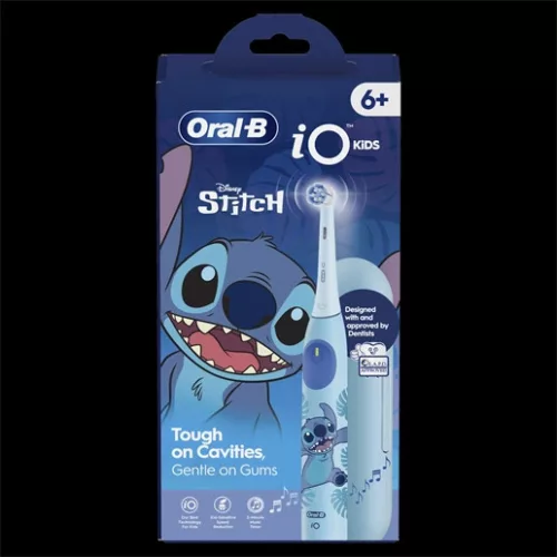 Oral-b IO KIDS STITCH 10PO010479 gyerek fogkefe + útitok