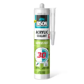Bison Bison 30 perces akril, fehér, 300ml (B05624)
