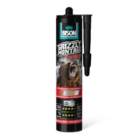   Bison BISON Grizzly erős szerelési ragasztó, 370g (B27447)