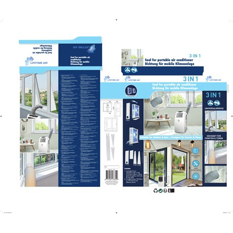 Lifetime Air 17834 kivezető szett mobilklímához