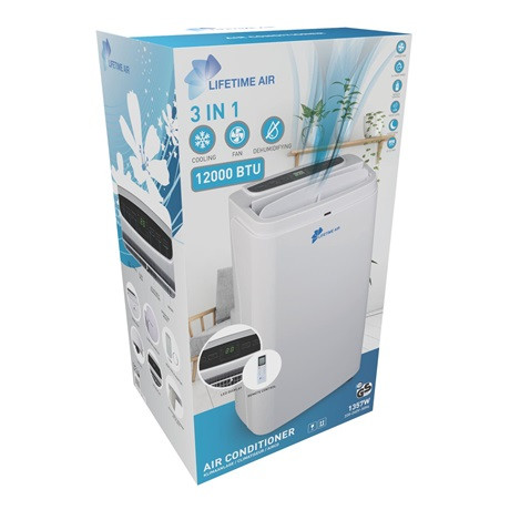 Lifetime Air 19455 mobil klíma 12000 btu párátlanító funkcióval