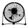 Lifetime Air 871125250407 asztali ventilátor 13 cm, usb