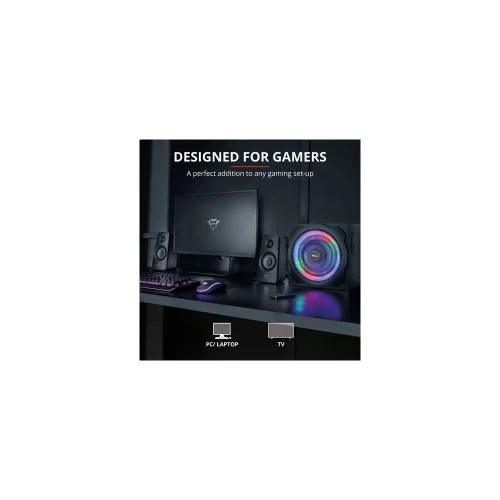 Trust 22944 Gaming GXT 629 Tytan 2.1 RGB Speaker Set