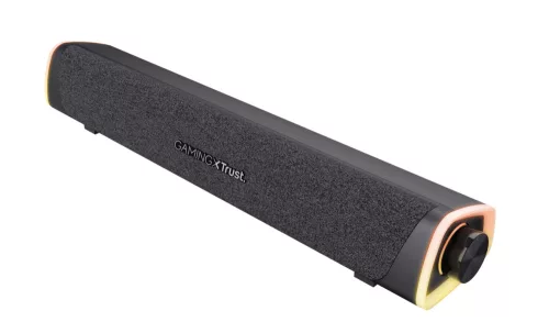 Trust Hangszóró Soundbar - GXT 620 Axon (6W RMS; hangerőszabályzó; 3,5mm jack; USB tápcsatlakozó; fekete)