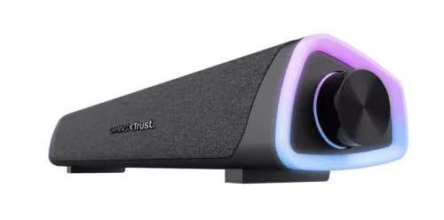 Trust Hangszóró Soundbar - GXT 620 Axon (6W RMS; hangerőszabályzó; 3,5mm jack; USB tápcsatlakozó; fekete)