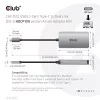 Club 3D Átalakító - CAC-1510 (3.2 USB-C Gen 1 to DVI-D Dual Link, HDCP ON, 4K30Hz)