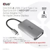 Club 3D Átalakító - CAC-1510-A (3.2 USB-C Gen 1 to DVI-D Dual Link, HDCP OFF, 4K30Hz)