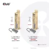 Club 3D Átalakító - CAC-1510-A (3.2 USB-C Gen 1 to DVI-D Dual Link, HDCP OFF, 4K30Hz)