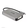 Club 3D Átalakító - CAC-1510-A (3.2 USB-C Gen 1 to DVI-D Dual Link, HDCP OFF, 4K30Hz)