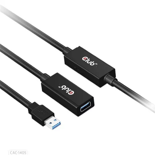 Club 3D kábel - CAC-1405 (3.2 USB-A, Active Repeater, 5Gbps, 10m)