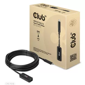   Club 3D Kábel - CAC-1536 (USB-C Gen 2 to USB-A, 10Gbps, M/F, 5m)