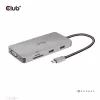 Club 3D USB Hub - CSV-1594 (3.1 USB-C Gen 1 to HDMI, 2xUSB-A Gen 1, USB-C Gen 1, VGA, SD, Micro SD 3.0, RJ45, 3,5 Jack)
