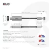 Club 3D Kábel - CAC-1587 (USB-C Gen 2 to HDMI, 4K120HZ 8K60HZ, HDR10+, DSC1.2, 3m, aktív)