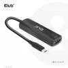 Club 3D Átalakító - CAC-1588 (USB-C Gen 2 to HDMI 4K120Hz, HDR10, DSC 1.2, USB-C 100W PD3.0, aktív)