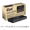 Club 3D Notebook Dokkoló - CSV-1583 (140W, 2xThunderbolt 4, 3xDP, 2xHDMI, USB-C, 3xUSB-A, SD, TF, RJ45, 3,5 Jack, DC)