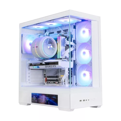 Zalman ATXCase P40 DS White