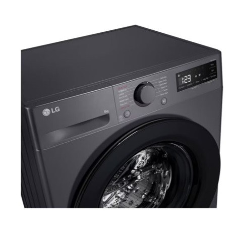 LG F2WR508SBM mosógép elöltöltős keskeny gőz funkcióval