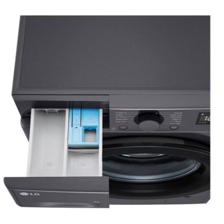 LG F2WR508SBM mosógép elöltöltős keskeny gőz funkcióval