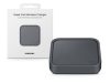 Samsung gyári vezeték nélküli töltő állomás - 15W - Samsung EP-P2400BBE Super   Fast Wireless Charger - Qi szabványos - fekete