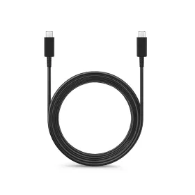   Samsung gyári USB Type-C - USB Type-C adat- és töltőkábel 180 cm-es vezetékkel - 5A - EP-DX510JBE - fekete (ECO csomagolás)