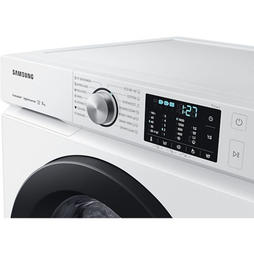 SAMSUNG WW11BBA046AWLE Elöltöltős 11kg-os BESPOKE mosógép EcoBubble és SpaceMax technológiákkal