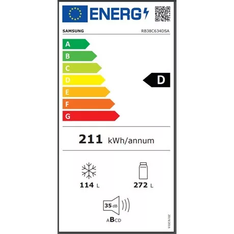 Samsung RB38C634DSA/EF hűtő alulfagyasztós