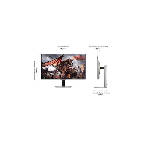 Samsung 32" Odyssey OLED G8 G80SD gaming monitor - LS32DG802SUXDU, UHD, 240 Hz