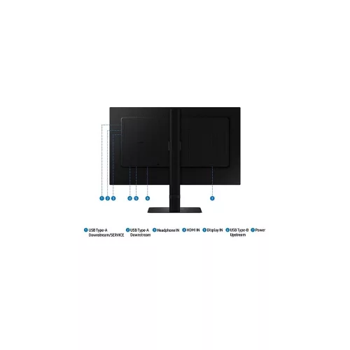 Samsung 27" ViewFinity S6 S60D monitor - QHD, 100Hz, állítható magasságú, forgatható, elfordítható, dönthető állvány