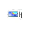 Samsung 32" ViewFinity S8 S80UD monitor - UHD, HDR10, USB-C, állítható magasságú, forgatható, elfordítható, dönthető