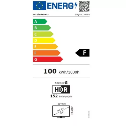 LG 65QNED70A6A UHD QNED Smart TV